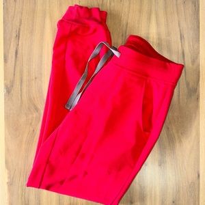 Figs Red Zamora Jogger Scrub Pants